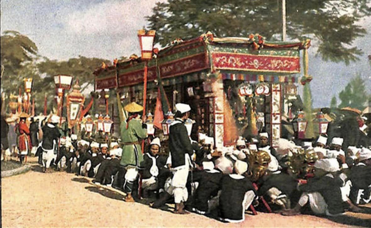 The Funeral of Emperor Khải Định